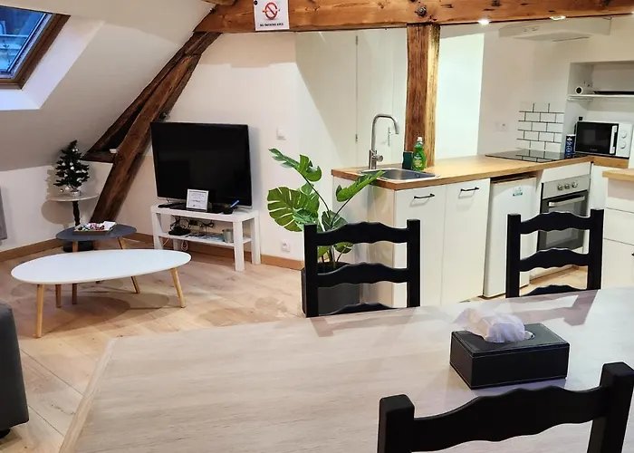 Le 6ème Ciel De Gutenberg - Climatisé Apartamento *